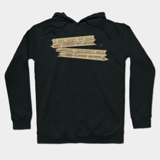 What a Wonderful Wooden Sign Hoodie